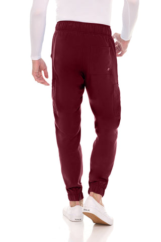Men’s Full Scrub Set – Stretch V-Neck Scrub Top & 7-Pocket 4-Way Stretch Jogger Pants