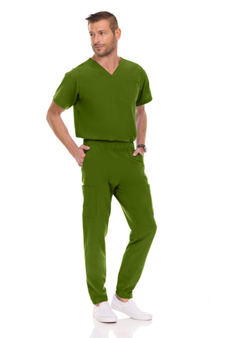 Noah Set V-Neck Tuck In Top & Tapered Leg Scrub Pant | 9910