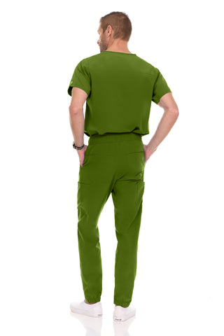 Noah Set V-Neck Tuck In Top & Tapered Leg Scrub Pant | 9910