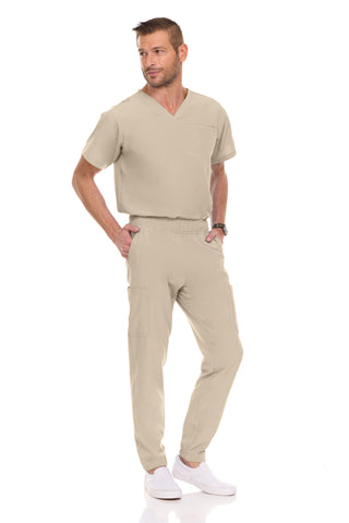 Noah Set V-Neck Tuck In Top & Tapered Leg Scrub Pant | 9910