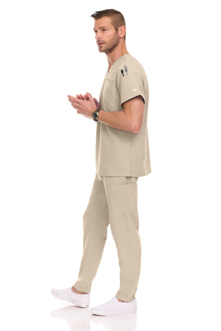 Noah Set V-Neck Tuck In Top & Tapered Leg Scrub Pant | 9910