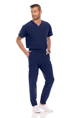 Noah Set V-Neck Tuck In Top & Tapered Leg Scrub Pant | 9910