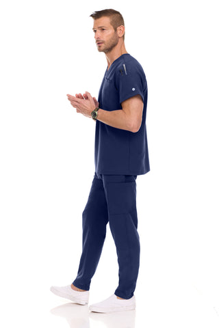 Noah Set V-Neck Tuck In Top & Tapered Leg Scrub Pant | 9910