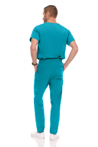 Noah Set V-Neck Tuck In Top & Tapered Leg Scrub Pant | 9910