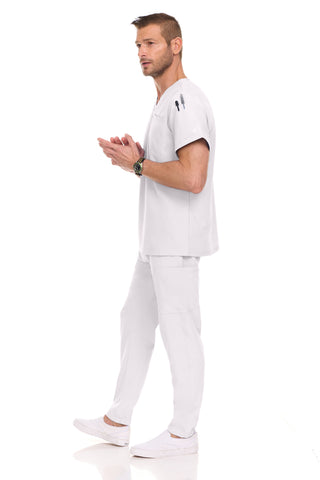Noah Set V-Neck Tuck In Top & Tapered Leg Scrub Pant | 9910