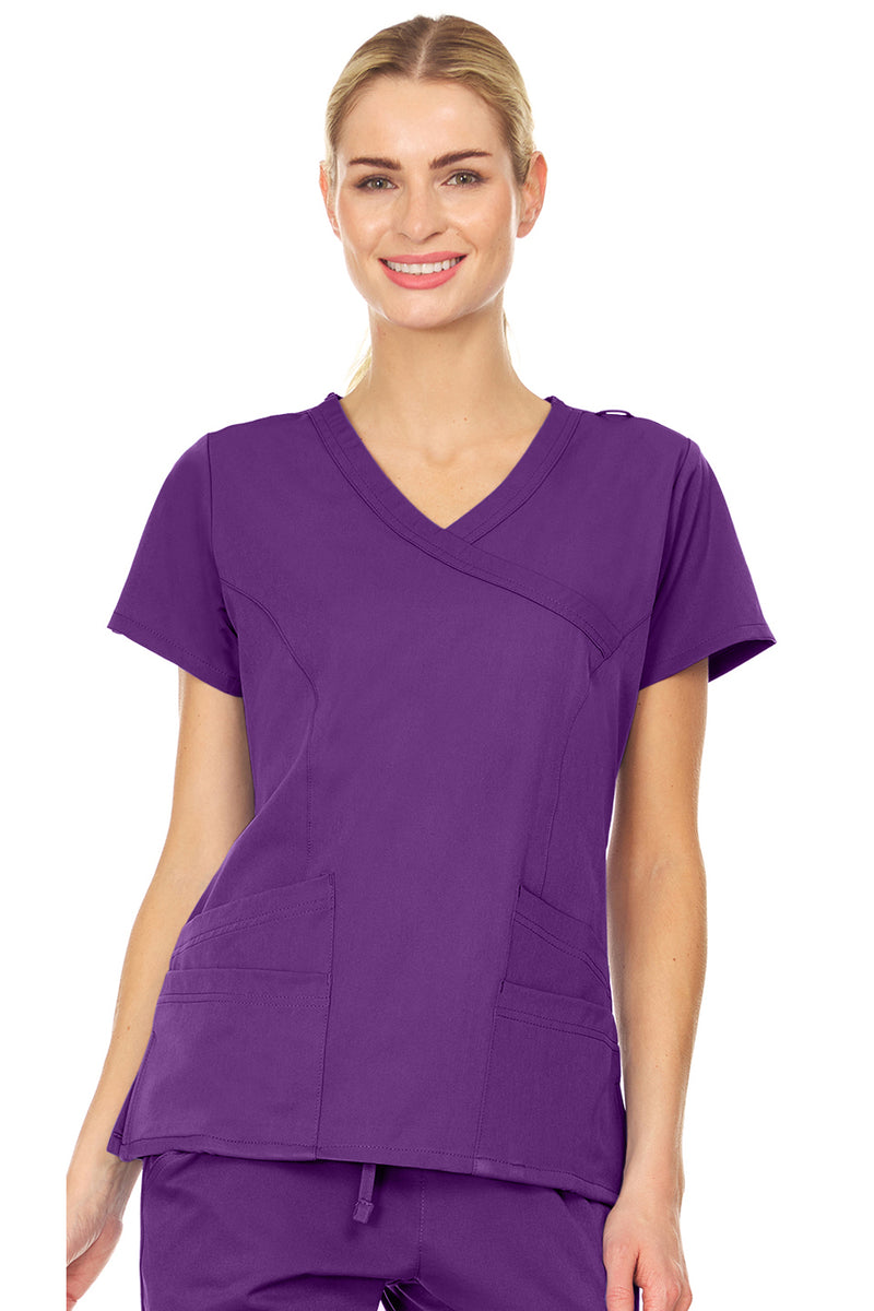 Violet Mock Wrap | MI4123