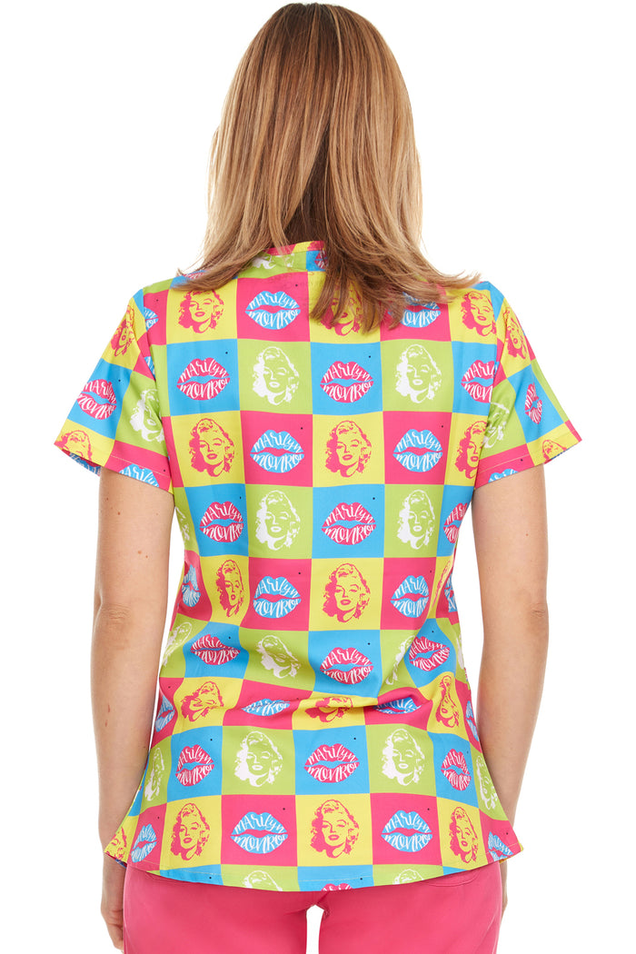 Marilyn Monroe Print Top | MM4510-53